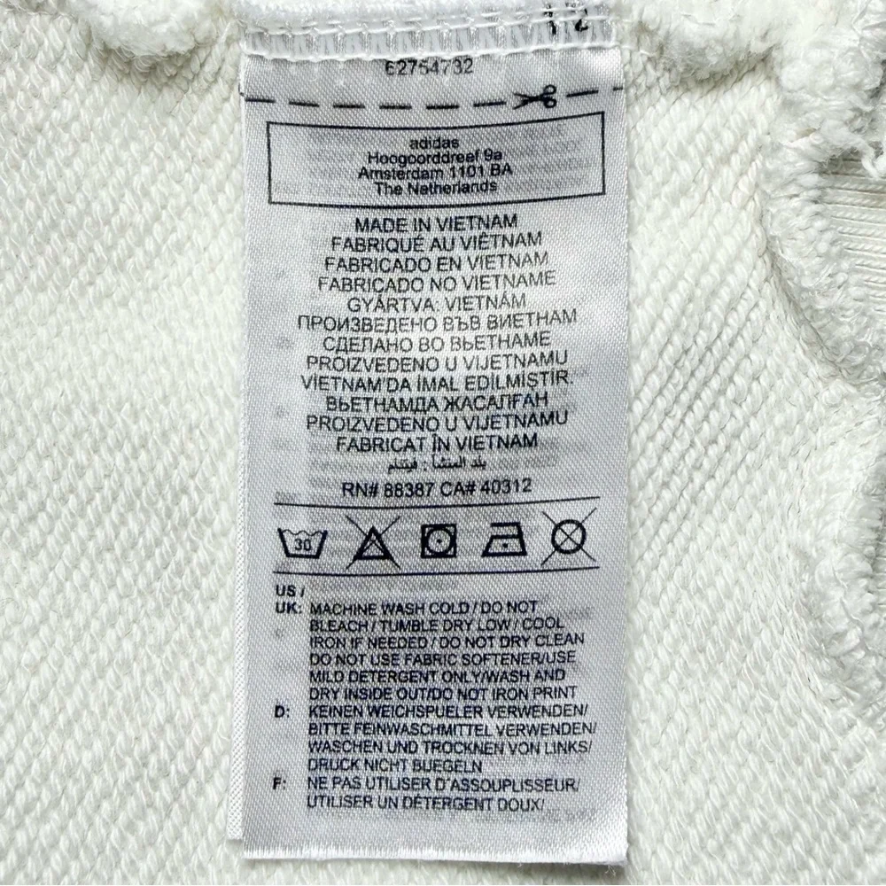 Adidas x Humanrace by Pharrell Williams Basics Hoodie in Off-White